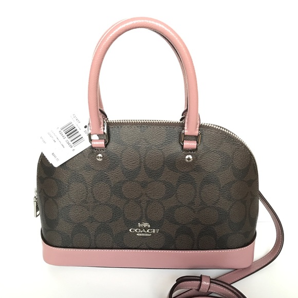 Coach Handbags - ❤️🌷coach Sierra Satchel/crossbody/brown/dustyrose
